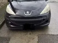 Usata Peugeot 207 68 CV (50 kW) 2007 Nero Berlina