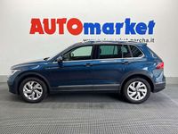 Usata VW Tiguan Life 150 CV (110 kW) 2021 Blu/azzurro SUV