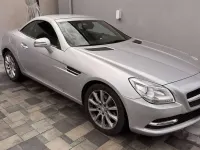 Usata Mercedes SLK200 184 CV (135 kW) 2011 Argento Cabrio