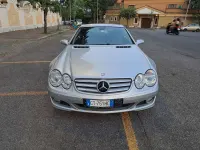 Usata Mercedes SL350 272 CV (200 kW) 2007 Argento Cabrio