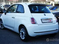 Usata Fiat 500 Sport 69 CV (50 kW) 2009 Bianco pastello Cabrio