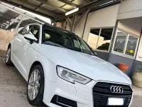 Usata Audi A3 S-Line 150 CV (110 kW) 2019 Bianco Berlina