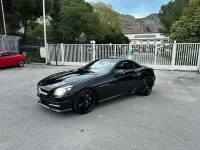 Usata Mercedes SLK250 AMG Edition 1 204 CV (150 kW) 2011 Nero Cabrio