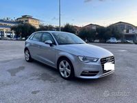 Usata Audi A3 Ambition 110 CV (80 kW) 2015 Grigio Berlina