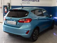 Usata Ford Fiesta Titanium 125 CV (91 kW) 2022 Blu metallizzato Utilitaria