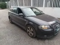 Usata Audi A3 Sportback Ambition 140 CV (102 kW) 2006 Grigio Utilitaria