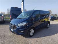 Usata Ford Transit Custom Titanium 131 CV (96 kW) 2022 Blu pastello Cabrio