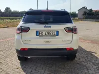 Usata Jeep Compass Limited 140 CV (102 kW) 2017 White / tetto gloss black SUV