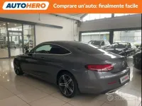 Usata Mercedes C220 194 CV (142 kW) 2019 Grigio Coupé