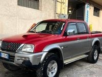 Usata Mitsubishi L200 116 CV (85 kW) 2005 Rosso Pick-up