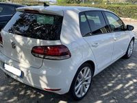 Usata VW Golf VI Highline 140 CV (102 kW) 2009 Bianco Utilitaria