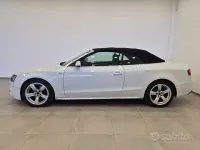 Usata Audi A5 Cabriolet S-Line 190 CV (139 kW) 2015 Bianco Cabrio