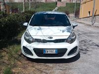 Usata Kia Rio 85 CV (62 kW) 2014 Bianco Utilitaria