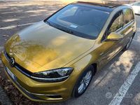 Usata VW Golf VII Trendline 110 CV (80 kW) 2018 Giallo Berlina