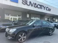 Usata Mercedes C200 Elegance 136 CV (100 kW) 2012 Nero Berlina