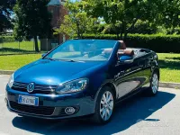 Usata VW Golf Cabriolet 105 CV (77 kW) 2011 Bluazzurro Cabrio