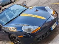 Usata Porsche 986 Boxster 204 CV (150 kW) 1997 Blu/azzurro Cabrio