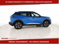 Usata Peugeot e-2008 Allure 100 kW (136 CV) 2023 Blu SUV