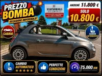 Usata Fiat 500C Lounge 69 CV (50 kW) 2017 Grigio Cabrio