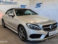 Usata Mercedes C220 Premium 170 CV (125 kW) 2018 Grigio Cabrio