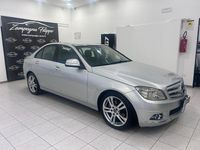 Usata Mercedes C200 136 CV (100 kW) 2008 Argento Berlina