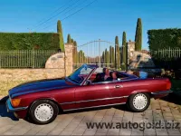 Usata Mercedes SL300 218 CV (160 kW) 1986 Marrone Cabrio