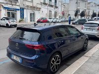 Usata VW Golf VIII 150 CV (110 kW) 2021 Blu Utilitaria