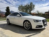 Usata Audi A5 S-Line 177 CV (130 kW) 2013 Bianco Coupé