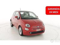 Usata Fiat 500 Lounge 85 CV (62 kW) 2018 Rosso Utilitaria