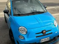 Usata Abarth 500 135 CV (99 kW) 2009 Blu Utilitaria