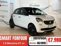 Usata Smart ForFour 61 CV (44 kW) 2015 Nero Utilitaria