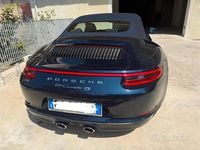 Second-hand Porsche 911 420 CP (308 kW) 2017 Albastru Cabrio