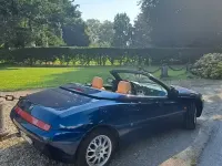 Usata Alfa Romeo Spider 150 CV (110 kW) 2002 Blu/azzurro Cabrio