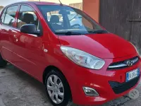Käytetty Hyundai i10 69 HP (50 kW) 2011 Punainen Viistoperä