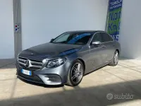 Usata Mercedes E220 Premium Plus 194 CV (142 kW) 2019 Grigio Berlina