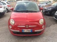 Usata Fiat 500 Lounge 69 CV (50 kW) 2009 Rosso Cabrio
