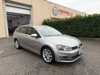 Usata VW Golf VII Highline 110 CV (80 kW) 2016 Grigio Station wagon