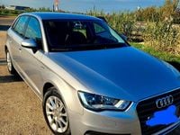 Usata Audi A3 Attraction 110 CV (80 kW) 2014 Grigio Berlina