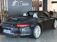 Usata Porsche 991 400 CV (294 kW) 2013 Nero basalt met Cabrio