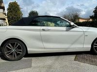 Usata BMW 218 Sport Line 150 CV (110 kW) 2018 Bianco Cabrio