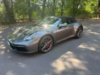 Usata Porsche 992 450 CV (330 kW) 2020 Grigio Cabrio