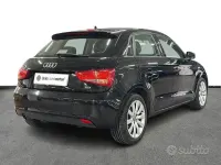 Usata Audi A1 Sportback Ambition 105 CV (77 kW) 2014 Nero Utilitaria