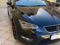 Usata Seat Leon FR 150 CV (110 kW) 2014 Nero Berlina