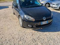 Usata VW Golf VI Highline 122 CV (89 kW) 2009 Nero Utilitaria