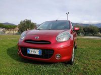 Usata Nissan Micra 80 CV (58 kW) 2011 Rosso Utilitaria