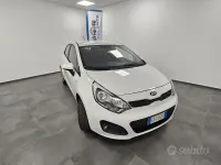 Usata Kia Rio Active 85 CV (62 kW) 2015 Bianco Berlina