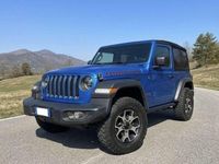 Usata Jeep Wrangler Rubicon 272 CV (200 kW) 2021 Blu/azzurro SUV