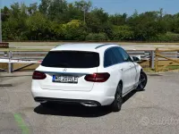 Usata Mercedes C220 Premium 170 CV (125 kW) 2019 Bianco Station wagon