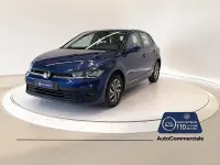 Usata VW Polo Life 95 CV (69 kW) 2023 Blu Utilitaria