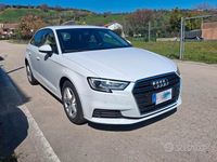 Usata Audi A3 116 CV (85 kW) 2018 Bianco Berlina